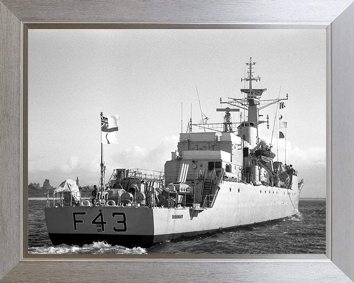 HMS Torquay F43 Royal Navy Whitby Class Frigate Photo Print or Framed Print - Hampshire Prints