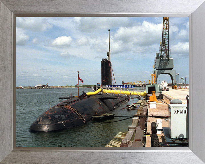 HMS Valiant S102 Royal Navy Valiant class Submarine Photo Print or Framed Print - Hampshire Prints