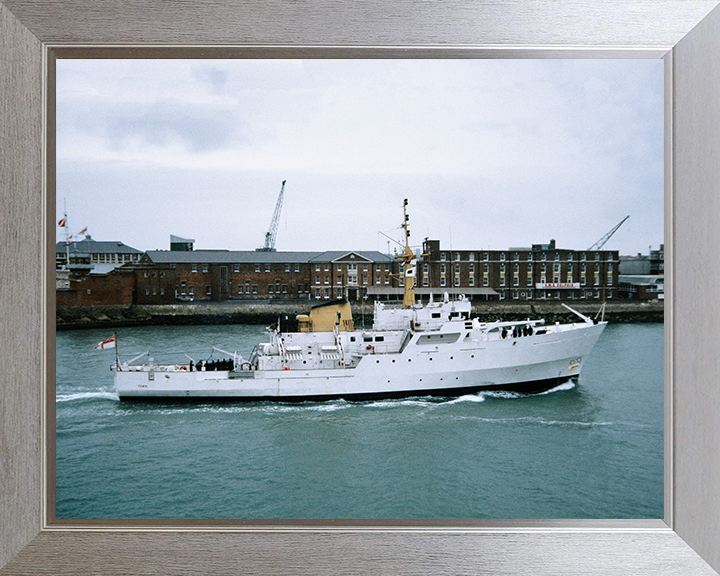 HMS Fawn A325 Royal Navy Bulldog class ship Photo Print or Framed Print - Hampshire Prints