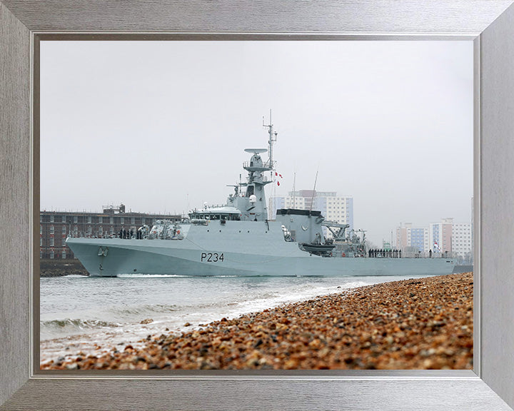 HMS Spey P234 Royal Navy River class patrol vessel Photo Print or Framed Print - Hampshire Prints