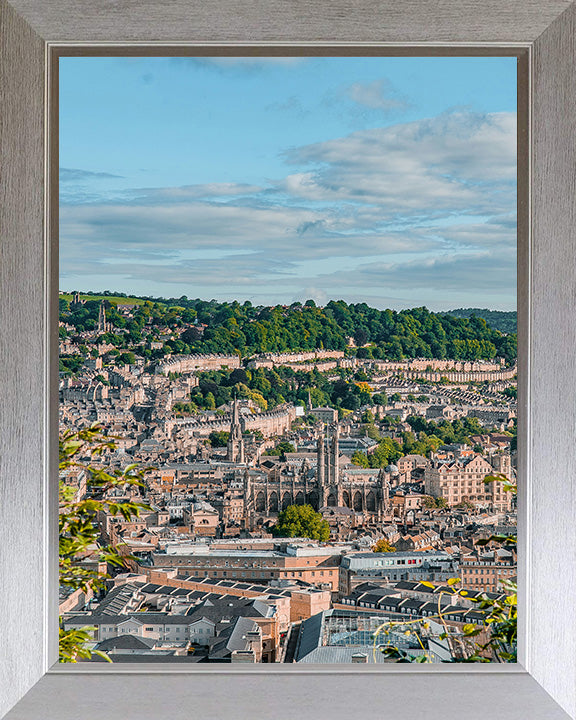 Bath Somerset from above Photo Print - Canvas - Framed Photo Print - Hampshire Prints