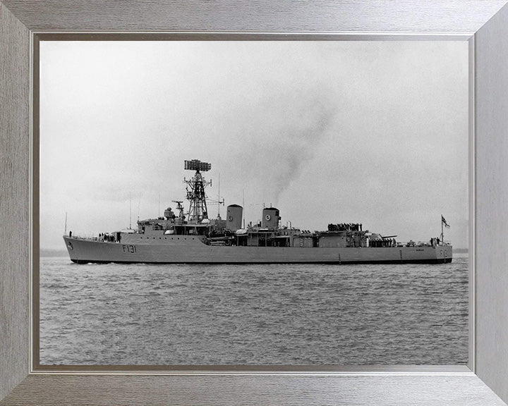 HMS Nubian F131 Royal Navy Tribal class frigate Photo Print or Framed Photo Print - Hampshire Prints