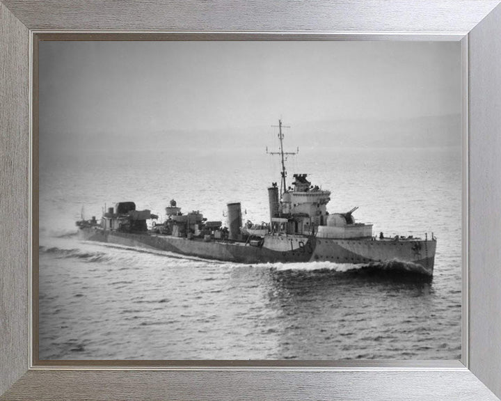 HMS Verdun L93 | Photo Print | Framed Print | Admiralty V Class | Destroyer | Royal Navy Hampshire Prints