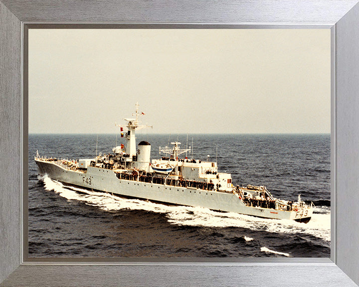 HMS Torquay F43 Royal Navy Whitby class frigate Photo Print or Framed Print - Hampshire Prints