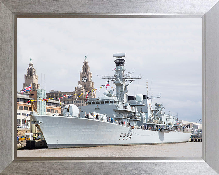 HMS Iron Duke F234 Royal Navy Type 23 frigate Photo Print or Framed Print - Hampshire Prints