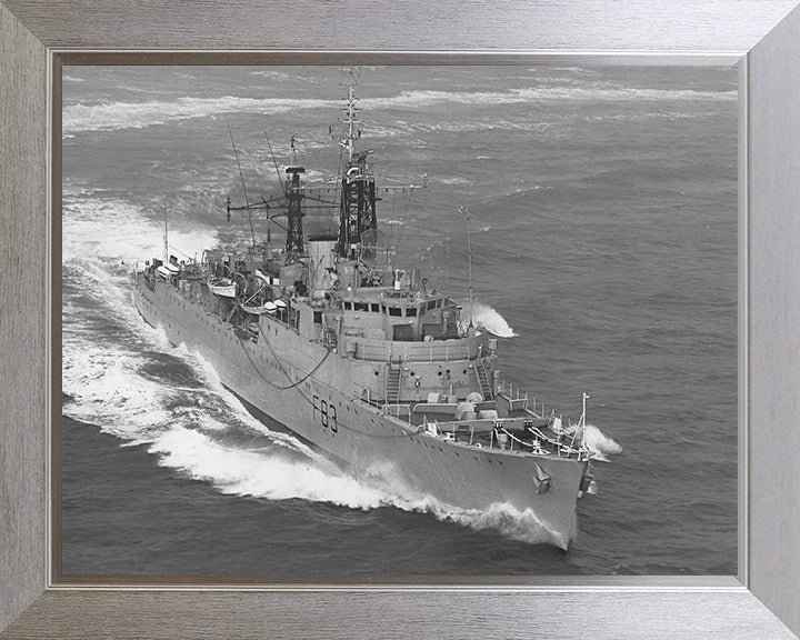 HMS Ulster F83 (R83) Royal Navy Type 15 frigate Photo Print or Framed Print - Hampshire Prints