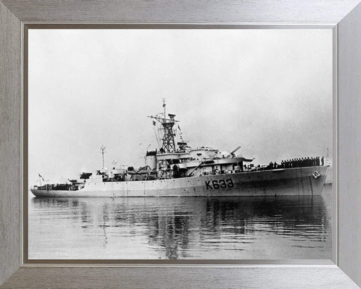 HMS Whitesand Bay K633 Royal Navy Bay Class Frigate Photo Print or Framed Print - Hampshire Prints