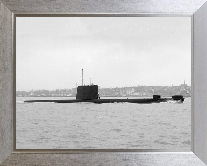 HMS Oberon S09 Royal Navy Oberon class Submarine Photo Print or Framed Print - Hampshire Prints