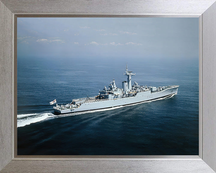 HMS Lowestoft F103 Royal Navy Rothesay class frigate Photo Print or Framed Print - Hampshire Prints