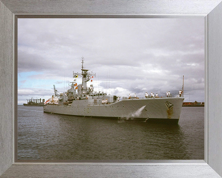 HMS Rothesay F107 | Photo Print | Framed Print | Rothesay Class | Frigate | Royal Navy Hampshire Prints