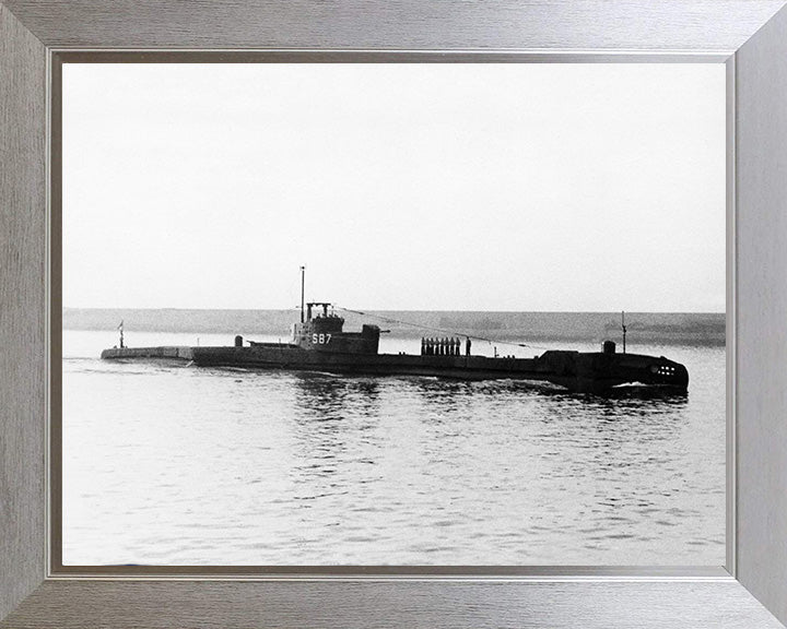 HMS Tally-Ho P317 Royal Navy T class Submarine Photo Print or Framed Print - Hampshire Prints