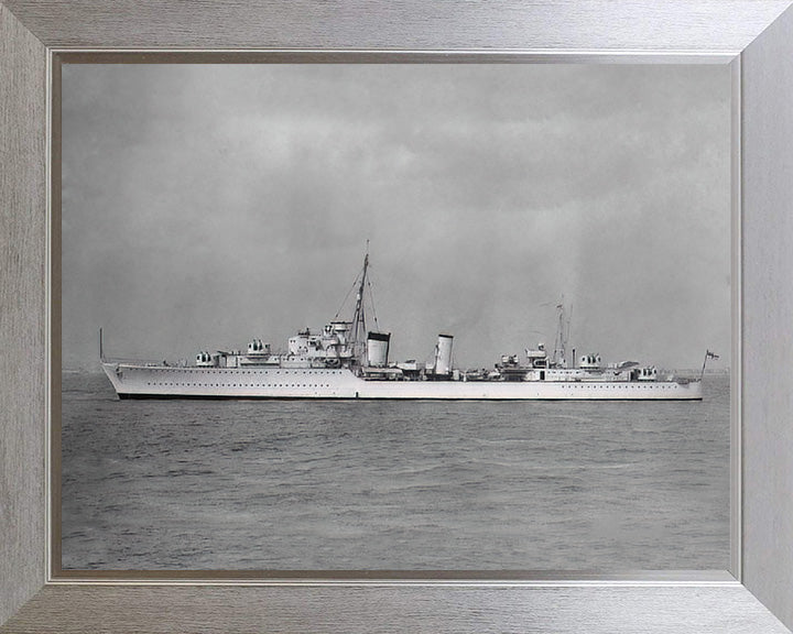 HMS Afridi F07 Royal Navy Tribal class destroyer Photo Print or Framed Print - Hampshire Prints