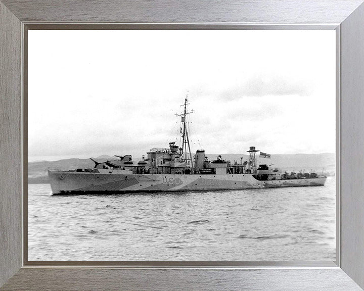 HMS Woodcock U90 | Photo Print | Framed Print | Black Swan Class | Sloop | Royal Navy Hampshire Prints