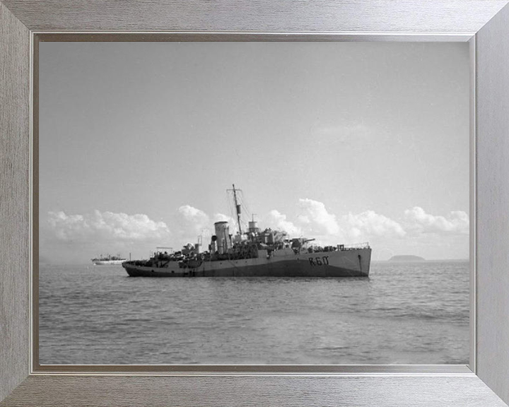 HMS Lavender K60 Royal Navy Flower class corvette Photo Print or Framed Print - Hampshire Prints