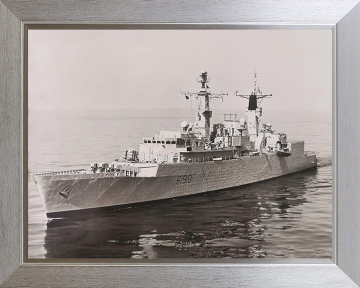 HMS Brilliant F90 Royal Navy Type 22 Frigate Photo Print or Framed Print - Hampshire Prints