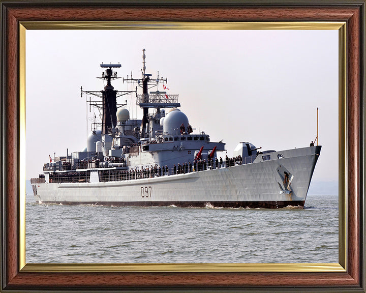 HMS Edinburgh D97 | Photo Print | Framed Print | Poster | Type 42 | Destroyer | Royal Navy Hampshire Prints