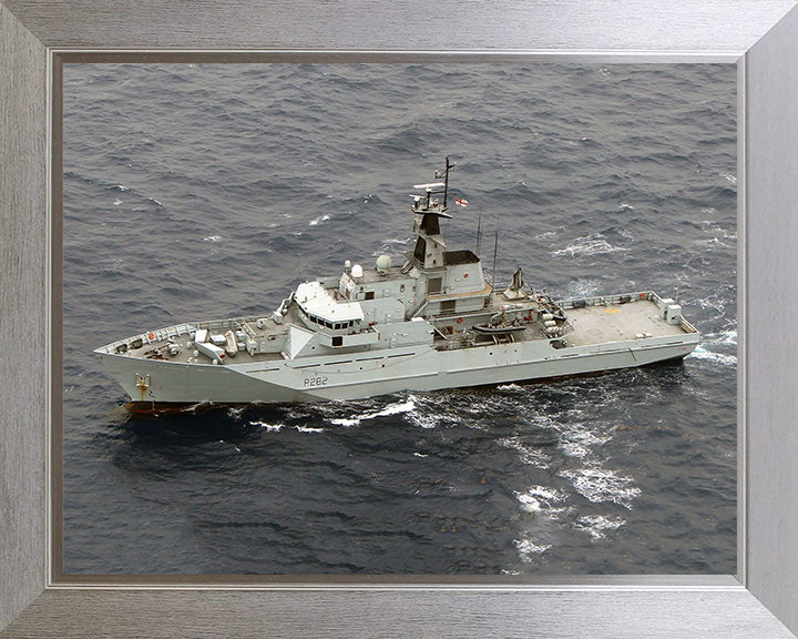 HMS Severn P282 Royal Navy River class offshore patrol vessel Photo Print or Framed Print - Hampshire Prints