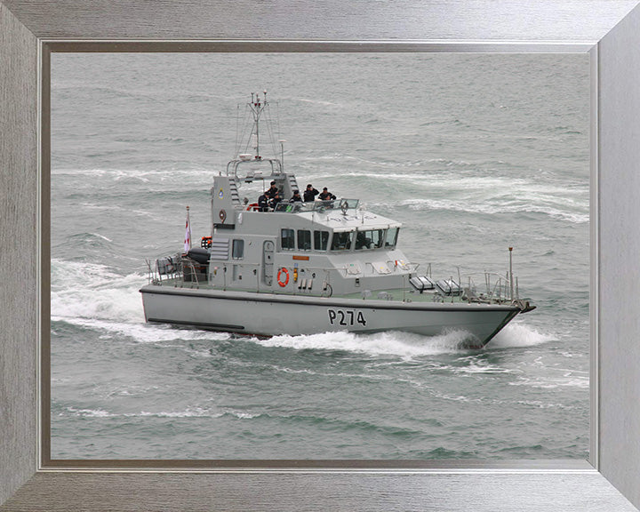 HMS Tracker P274 | Photo Print | Framed Print | Archer Class | P2000| Patrol Vessel | Royal Navy Hampshire Prints