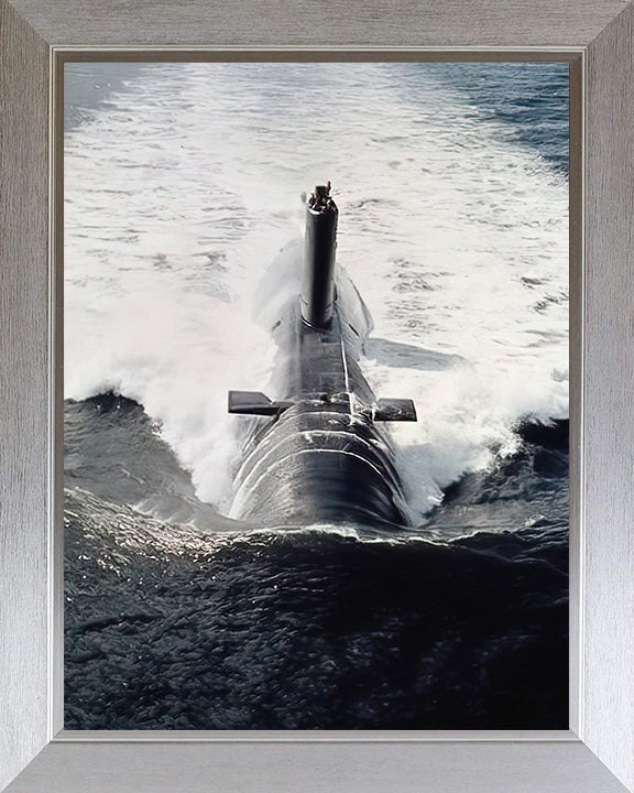 HMS Conqueror S48 Royal Navy Churchill class Submarine Photo Print or Framed Print - Hampshire Prints