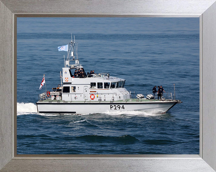 HMS Trumpeter P294 Royal Navy Archer Class P2000 patrol Vessel Photo Print or Framed Print - Hampshire Prints