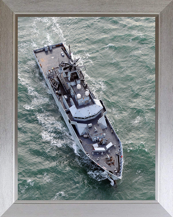 HMS Severn P282 Royal Navy River class offshore patrol vessel Photo Print or Framed Print - Hampshire Prints