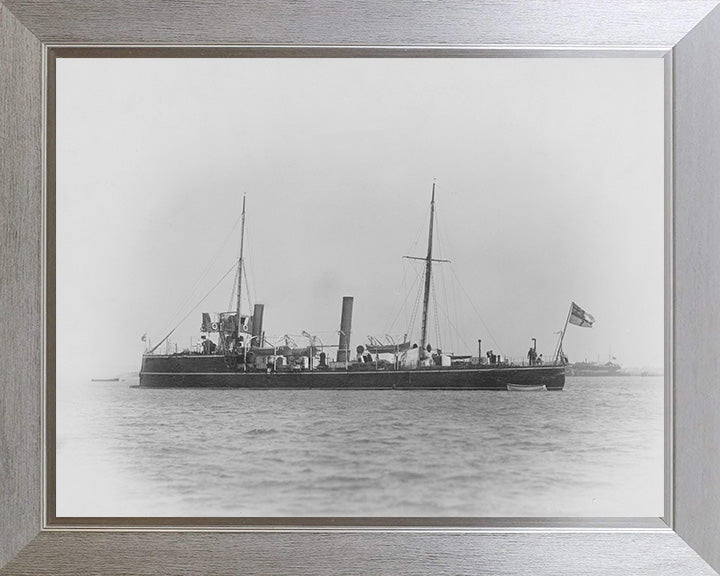 HMS Karrakatta (1889) | Photo Print | Framed Print | Sharpshooter Class | Torpedo Boat | Royal Navy Hampshire Prints