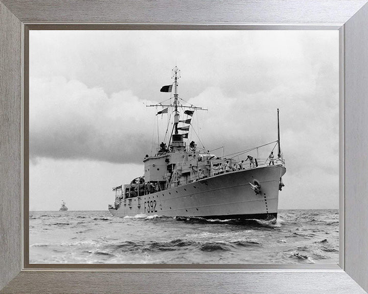 HMS Nadder F392 (K392) Royal Navy River class frigate Photo Print or Framed Photo Print - Hampshire Prints