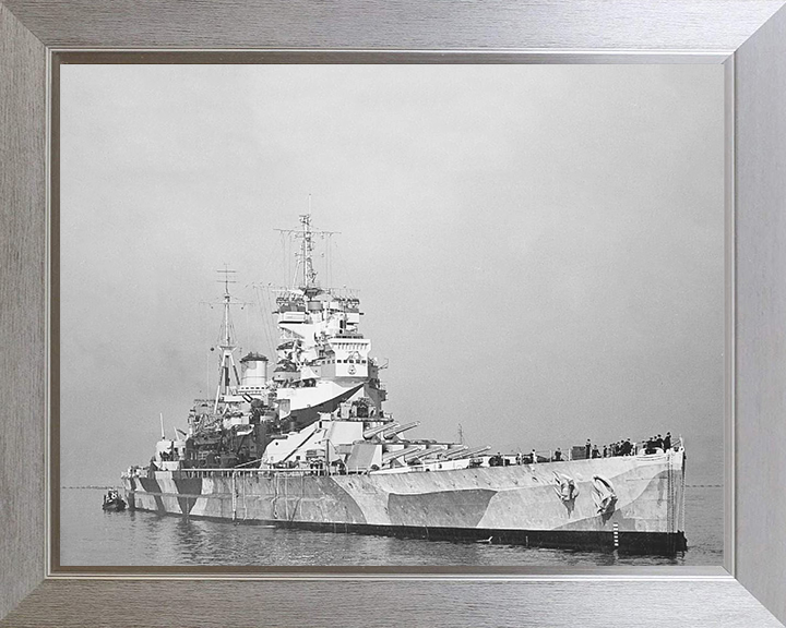 HMS Howe 32 | Photo Print | Framed Print | King George V Class | Battleship | Royal Navy Hampshire Prints