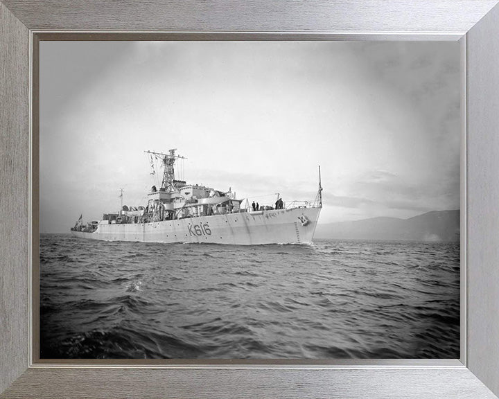 HMS Wigtown Bay K616 Royal Navy Bay Class Frigate Photo Print or Framed Print - Hampshire Prints