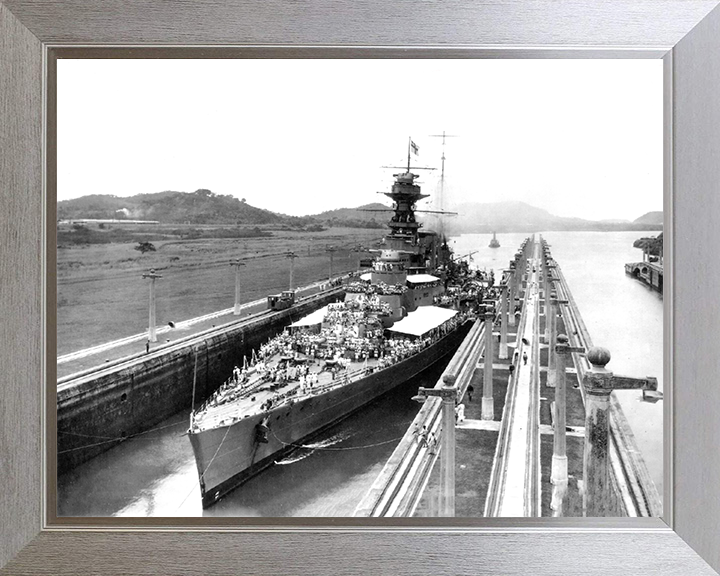 HMS Hood (51) | Photo Print | Framed Print | Admiral Class | Battlecruiser | Royal Navy Hampshire Prints