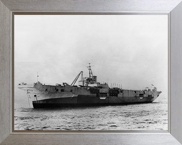 HMS Pioneer R76 Royal Navy Colossus class aircraft carrier Photo Print or Framed Print - Hampshire Prints