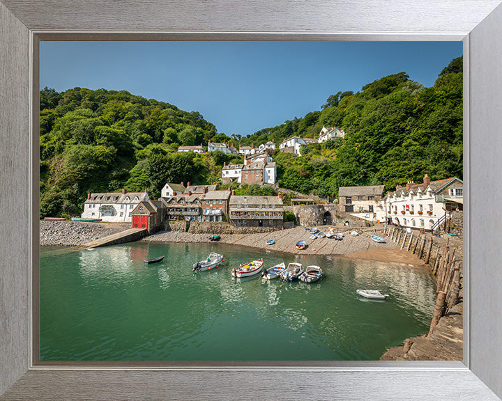 Clovelly harbour Devon in summer Photo Print - Canvas - Framed Photo Print - Hampshire Prints