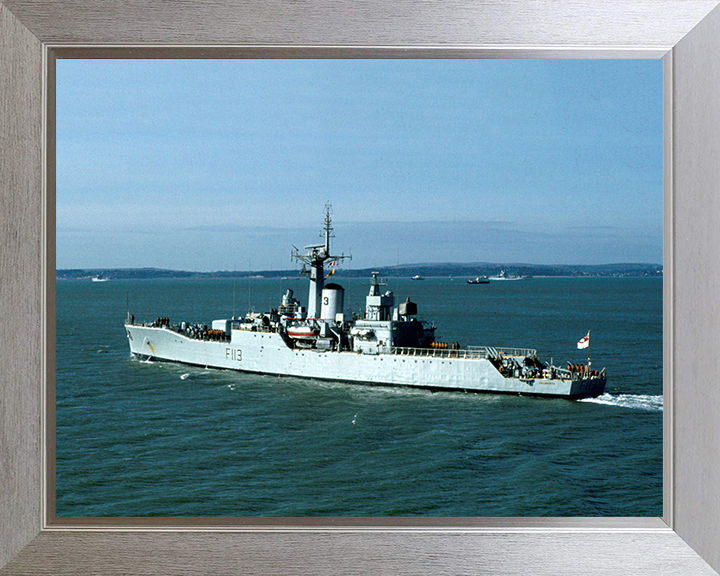 HMS Falmouth F113 | Photo Print | Framed Print | Rothesay Class | Frigate | Royal Navy Hampshire Prints