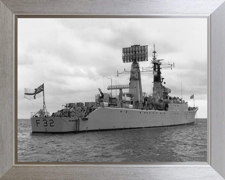 HMS Salisbury F32 Royal Navy Salisbury class Frigate Photo Print or Framed Print - Hampshire Prints