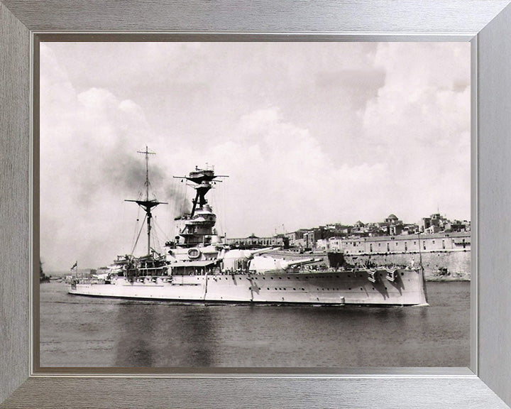 HMS Ramillies (07) Royal Navy Revenge class battleship Photo Print or Framed Print - Hampshire Prints