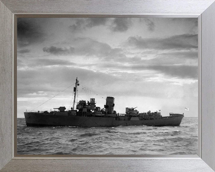 HMS Myosotis K65 Royal Navy Flower class corvette Photo Print or Framed Print - Hampshire Prints