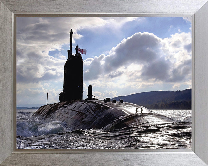 HMS Superb S109 Royal Navy Swiftsure class Submarine Photo Print or Framed Print - Hampshire Prints