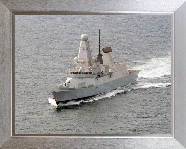 HMS Diamond D34 Royal Navy Type 45 destroyer Photo Print or Framed Print - Hampshire Prints