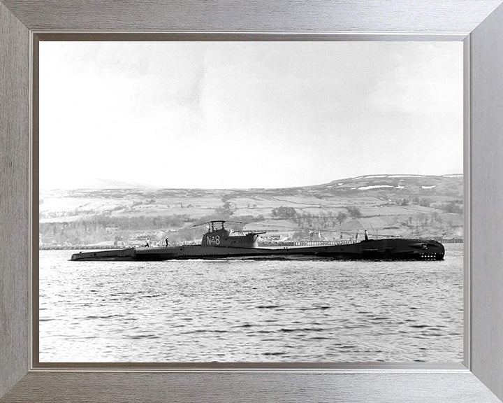 HMS Traveller N48 Royal Navy T Class submarine Photo Print or Framed Print - Hampshire Prints