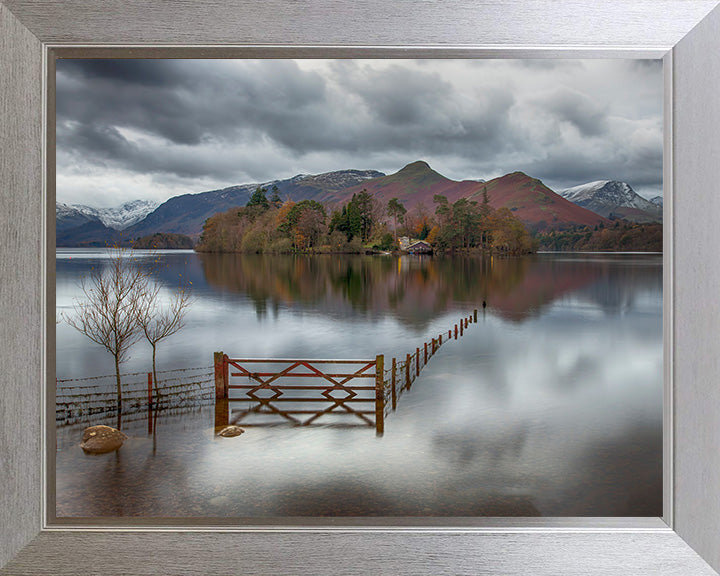 Derwentwater lake in the Lake District Cumbria Photo Print - Canvas - Framed Photo Print - Hampshire Prints
