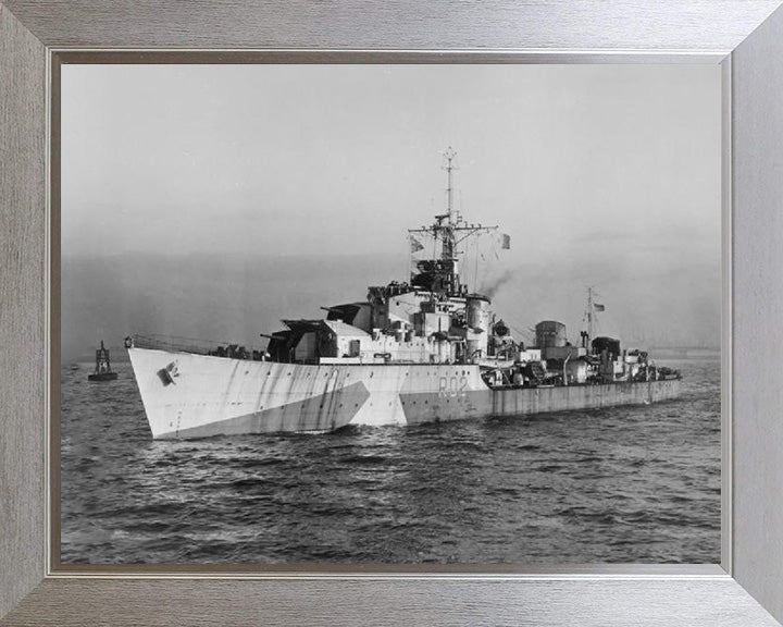 HMS Zest R02 (F102) Royal Navy Z Class destroyer Photo Print or Framed Print - Hampshire Prints