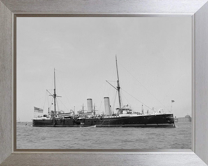 HMS Magicienne 1890 Royal Navy Marathon class Cruiser Photo Print or Framed Print - Hampshire Prints