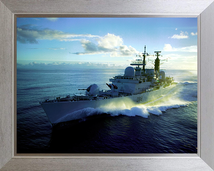 HMS Glasgow D88 Royal Navy Type 42 Destroyer Photo Print or Framed Print - Hampshire Prints