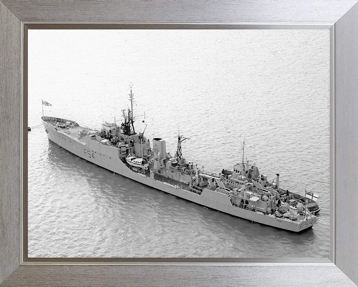 HMS Hardy F54 Royal Navy Blackwood class Frigate Photo Print or Framed Print - Hampshire Prints