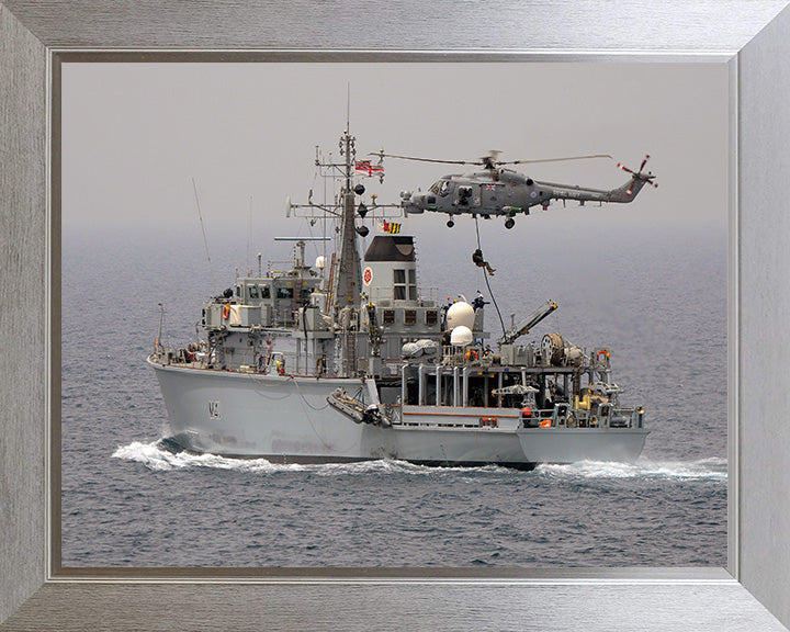 HMS Quorn M41 Royal Navy Hunt class mine countermeasures vessel Photo Print or Framed Print - Hampshire Prints