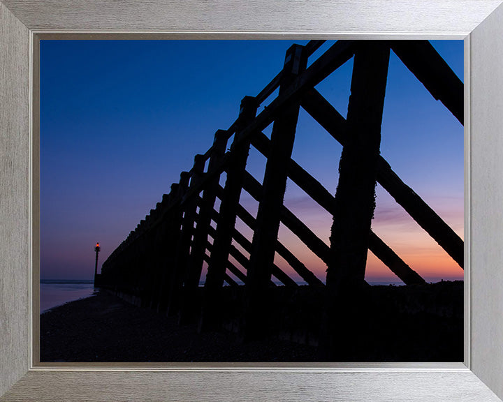 Littlehampton beach West Sussex at sunset Photo Print - Canvas - Framed Photo Print - Hampshire Prints