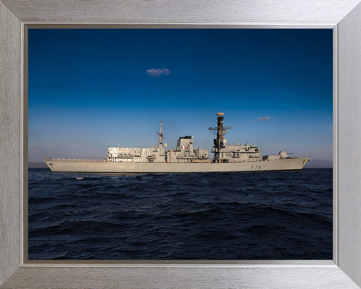 HMS Kent F78 Royal Navy Type 23 frigate Photo Print or Framed Print - Hampshire Prints