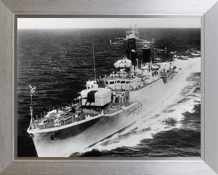 HMS Jaguar F37 Royal Navy Leopard class Frigate Photo Print or Framed Print - Hampshire Prints