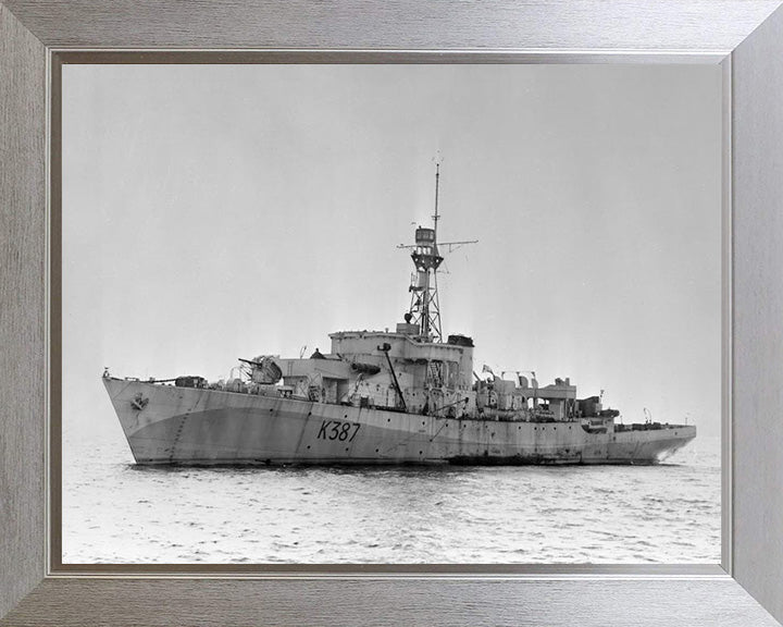 HMS Berkeley Castle K387 Royal Navy Castle class corvette Photo Print or Framed Print Hampshire Prints