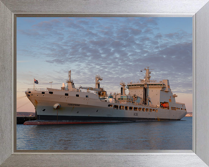 RFA Tidespring A136 | Photo Print | Framed Print | Tide class | Tanker | Royal Fleet Auxiliary Hampshire Prints